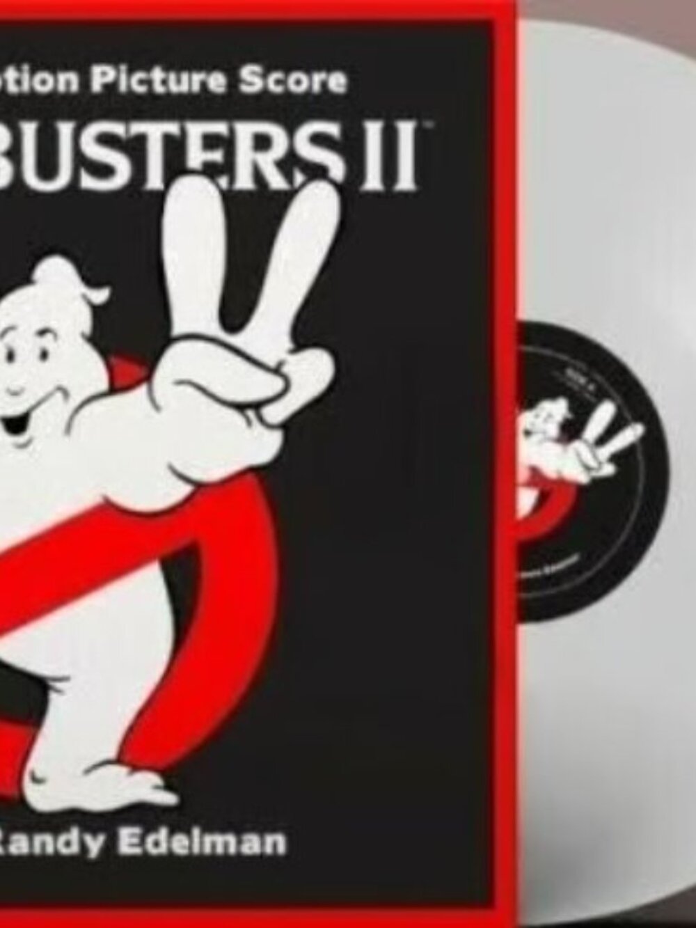 Ghostbusters II Soundtrack LP ~ Exclusive Glow-In-The-Dark Vinyl ~ New/Sealed!
